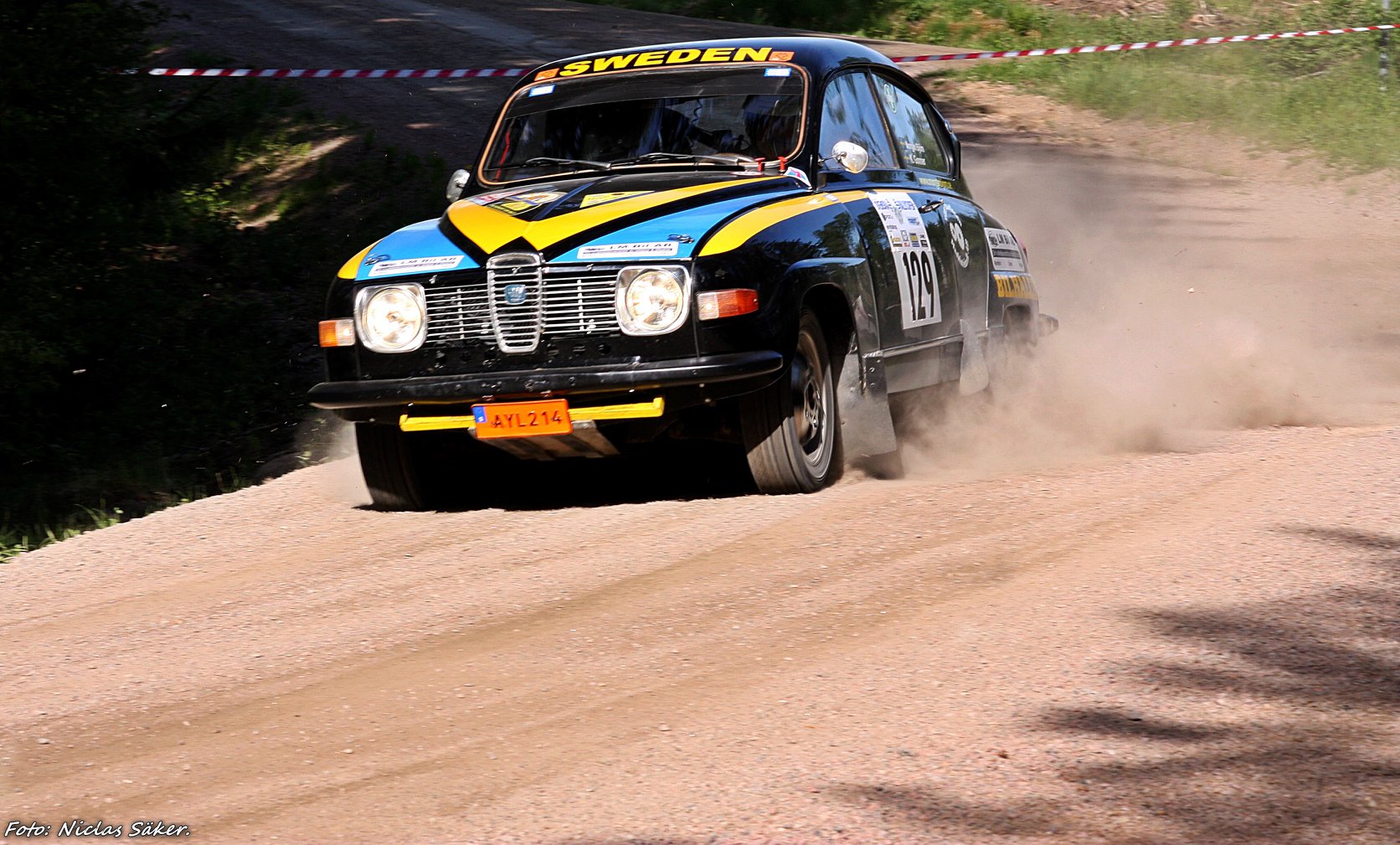 BILD & FILM | Morgan Björn Motorsport – SAAB V4 Historic Rallying